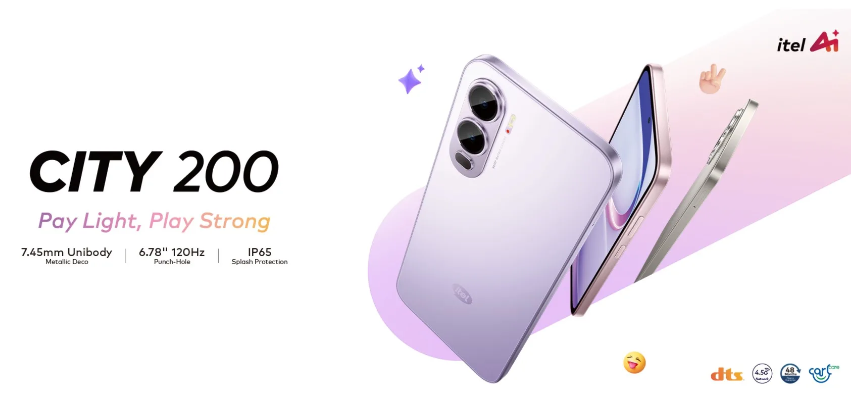 itel City 200 Review: Big Screen, Tough Build, and AI Features